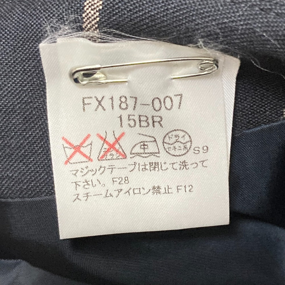 バーバリー ロンドン ストライプ プリーツ キルト スカート