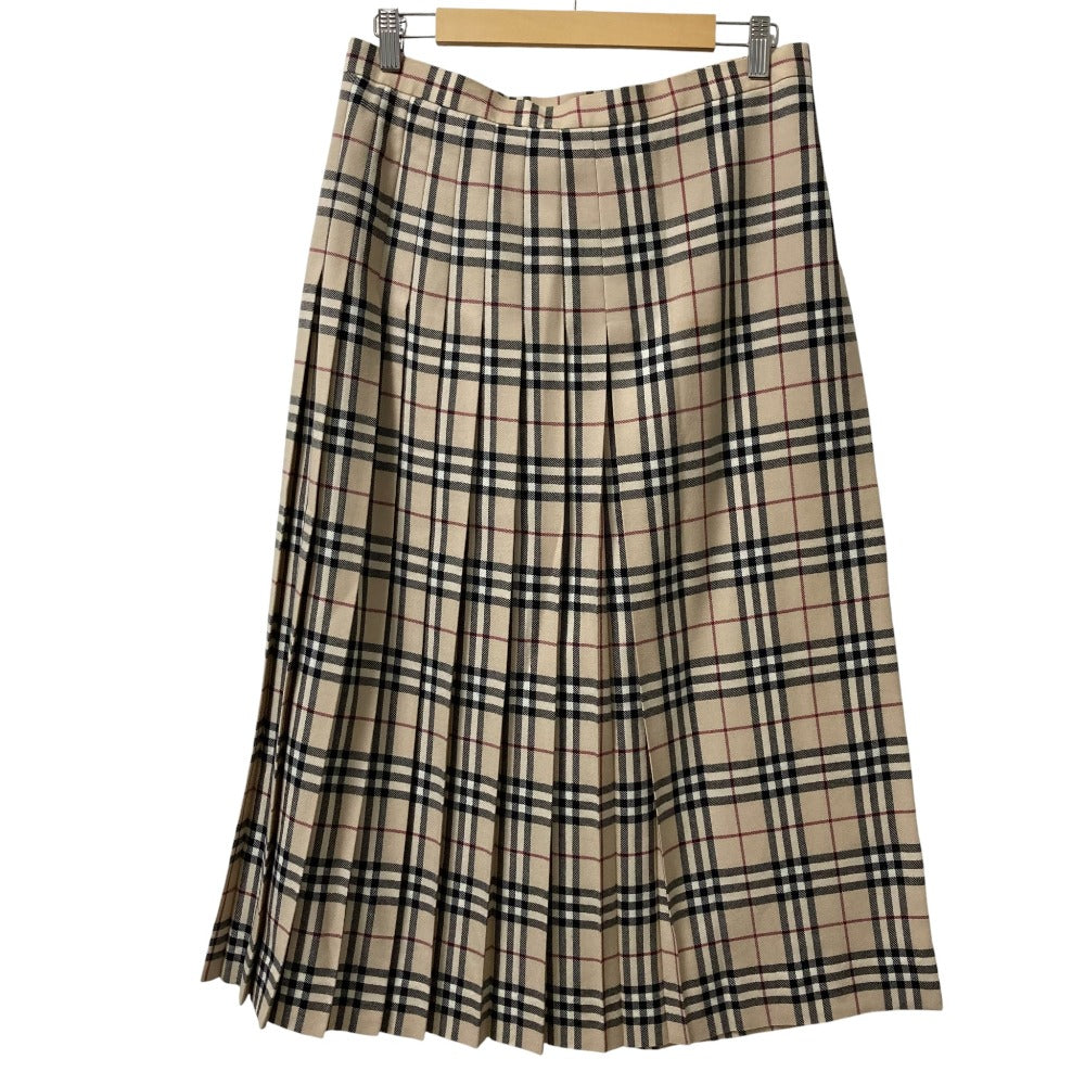 バーバリー ロンドン ノバ チェック ロング スカート