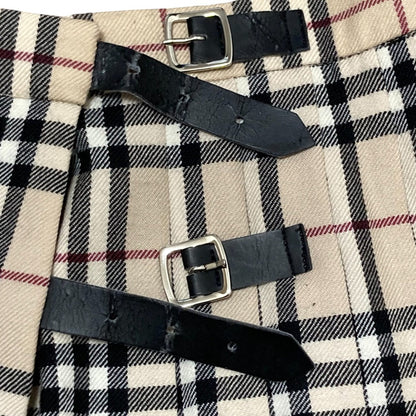 バーバリー ロンドン ノバ チェック ロング スカート