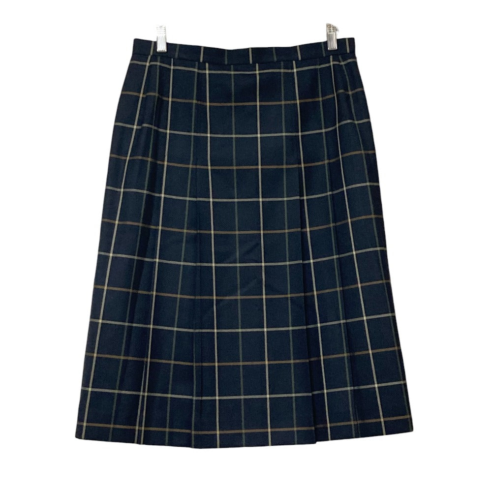 バーバリーズ ヴィンテージ チェック ボックス プリーツ スカート