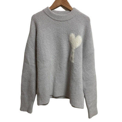 アミアレクサンドルマテュッシ OFF WHITE ADC SWEATER アルパカニットセーター