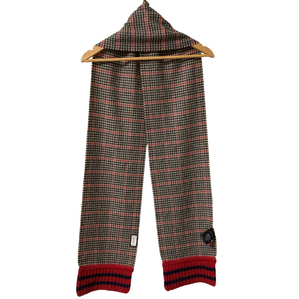 グッチ ウールカシミヤブレンド マフラー