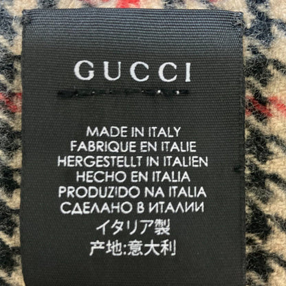 グッチ ウールカシミヤブレンド マフラー