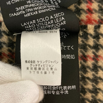 グッチ ウールカシミヤブレンド マフラー