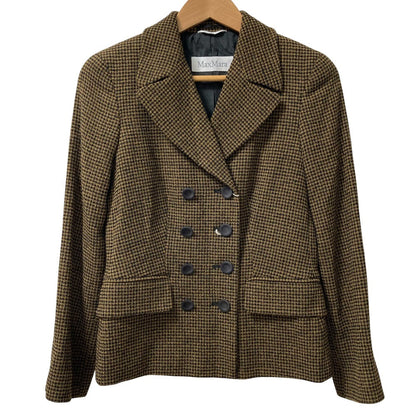 Max Mara ハウンドトゥース 2way ドレス アンサンブル