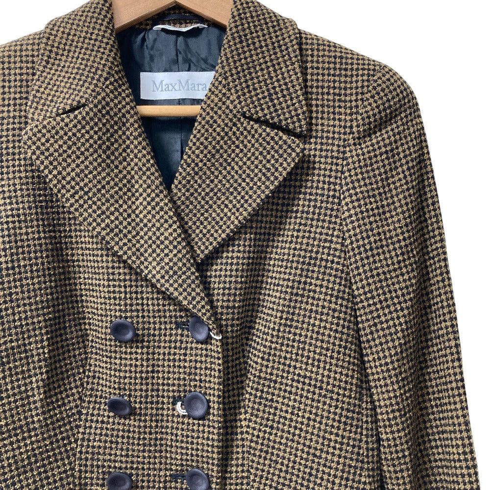 Max Mara ハウンドトゥース 2way ドレス アンサンブル