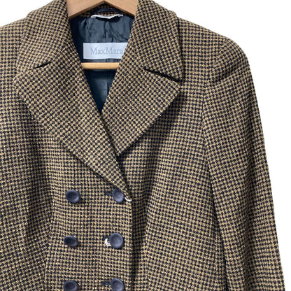 Max Mara ハウンドトゥース 2way ドレス アンサンブル