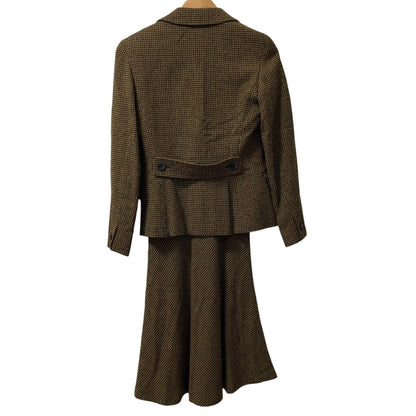 Max Mara ハウンドトゥース 2way ドレス アンサンブル