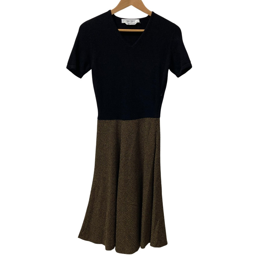 Max Mara ハウンドトゥース 2way ドレス アンサンブル