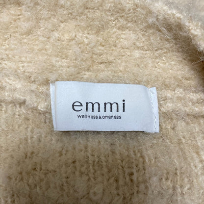 emmi ブークレ ニット カーディガン