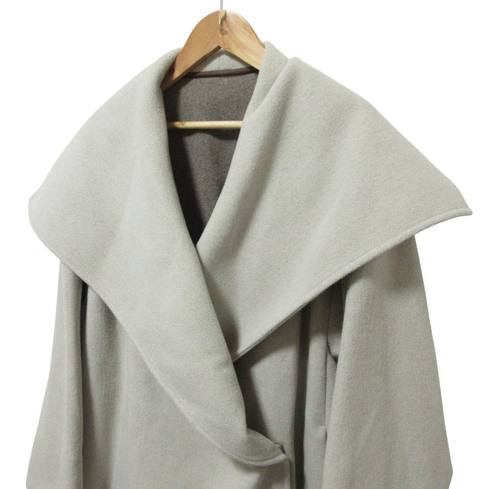 pitchoune ビッグショールカラーコート