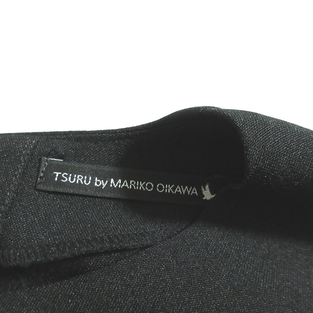 TSURU By MARIKO OIKAWA オープンバック パフスリーブ トップ