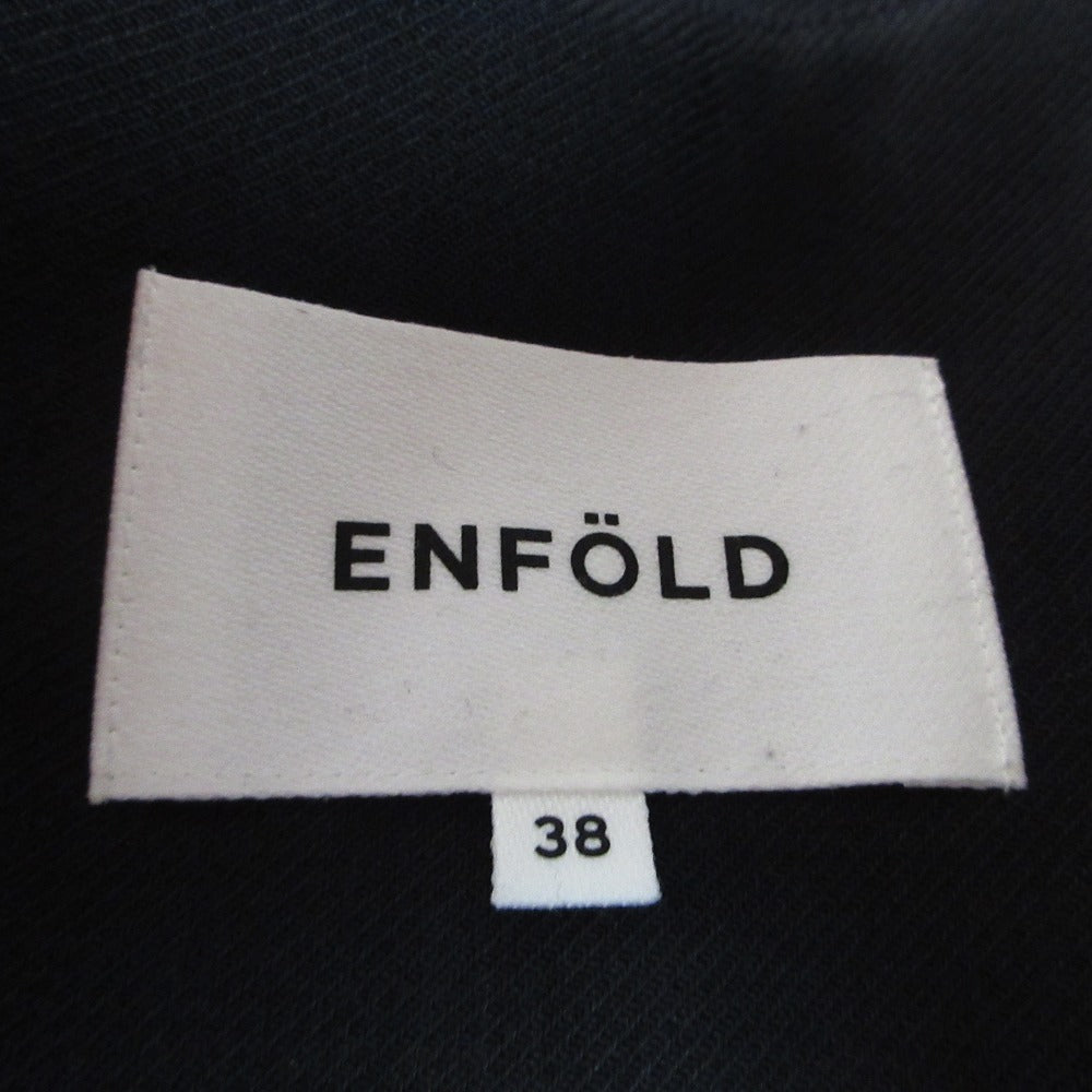 ENFOLD サイドスリットロングジレ