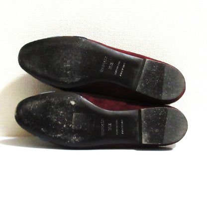 エルメス H フラットパンプス35 1/236.5 レザー パンプス
