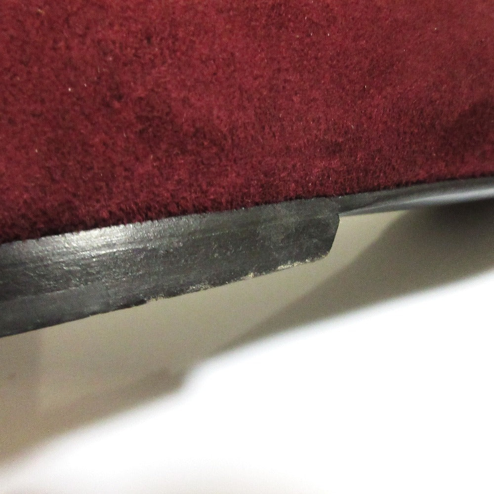 エルメス H フラットパンプス35 1/236.5 レザー パンプス