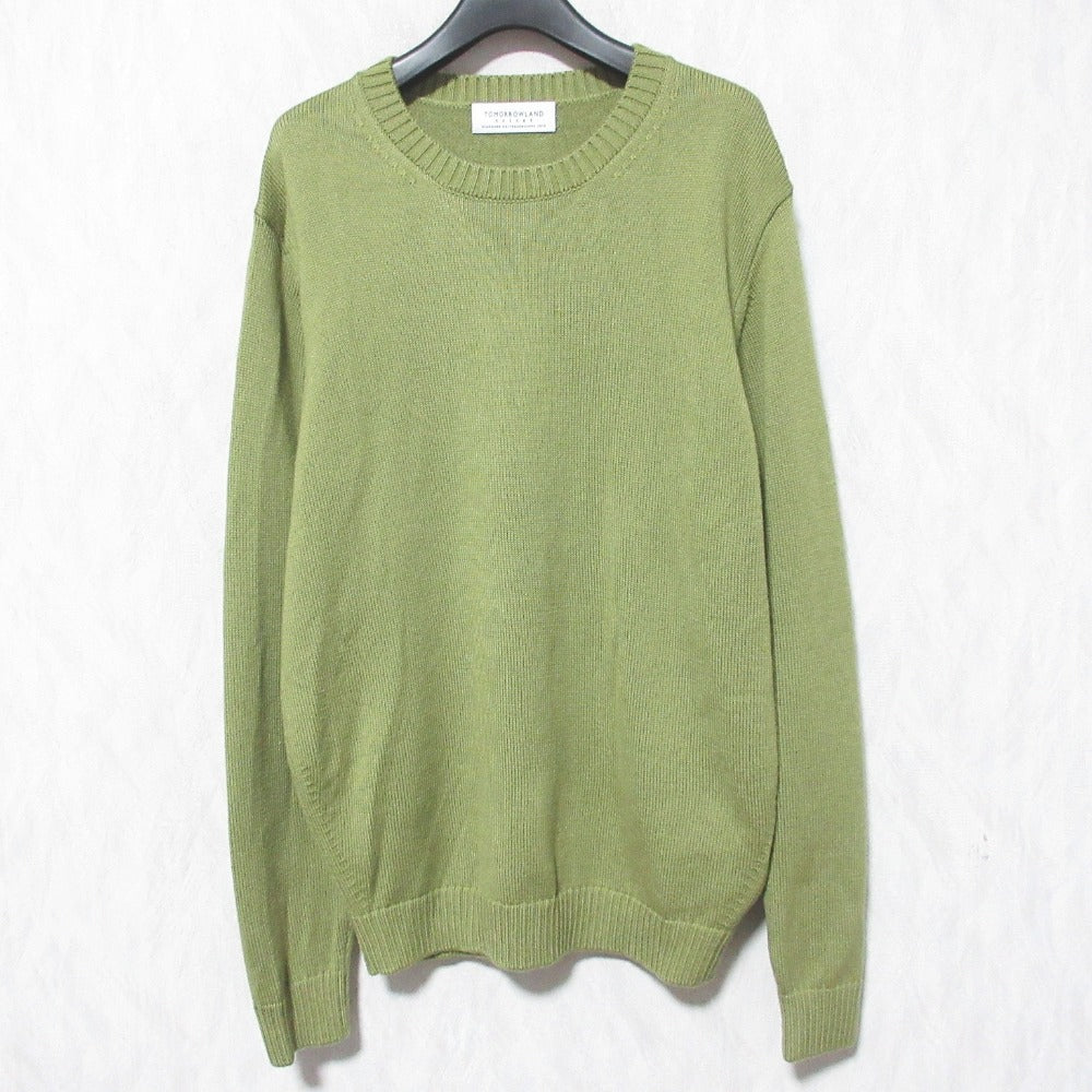 TOMORROWLAND tricot メリノ ベーシック クルーネック ニット