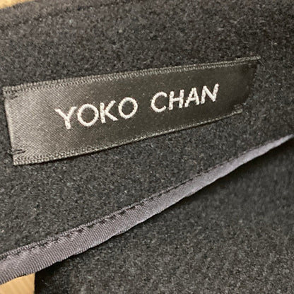 ヨーコチャン ウールノースリーブミニドレス
