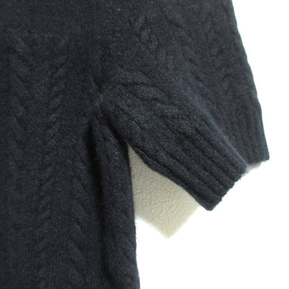 シャネル カシミヤショートスリーブケーブルニットセーター