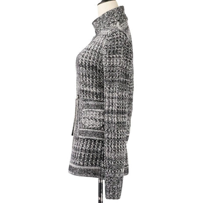 シャネル チェーンビジュー カシミヤ セットアップ