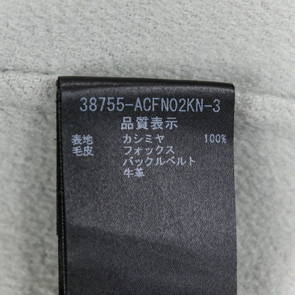 FOXEY ブルームーン カシミヤ フォックスファーコート