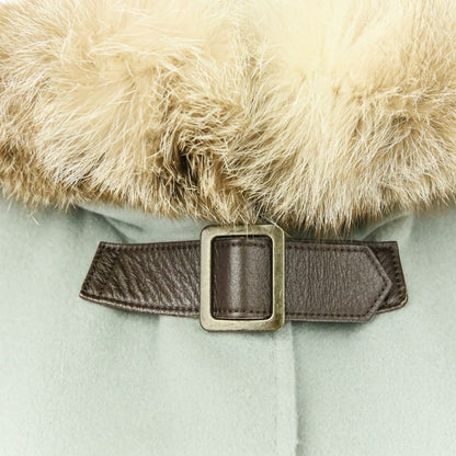 FOXEY ブルームーン カシミヤ フォックスファーコート