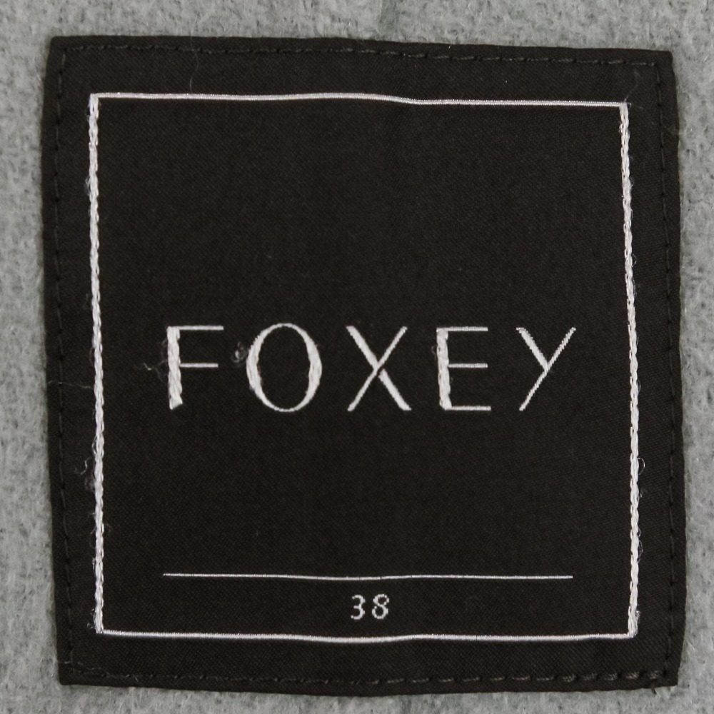 FOXEY ブルームーン カシミヤ フォックスファーコート