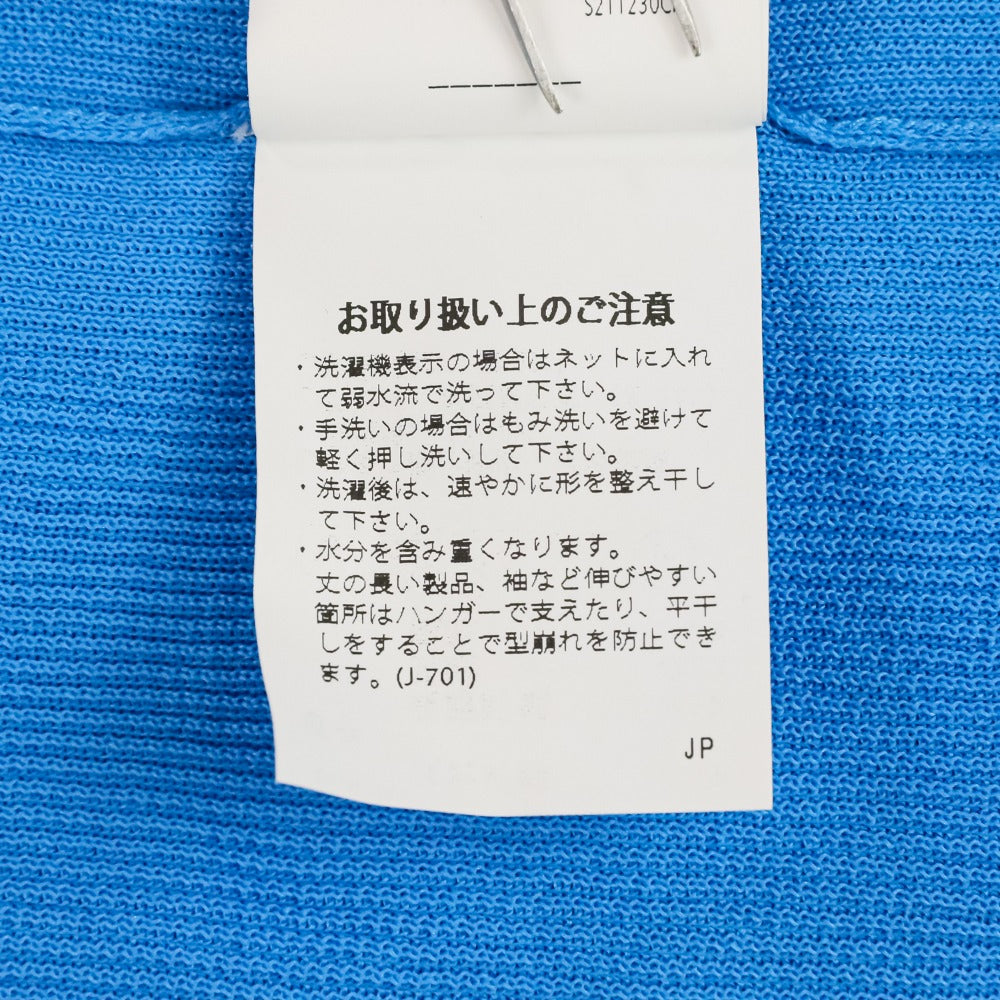 エンフォルド RIB STAND NECK HALF SLEEVE ニットトップス