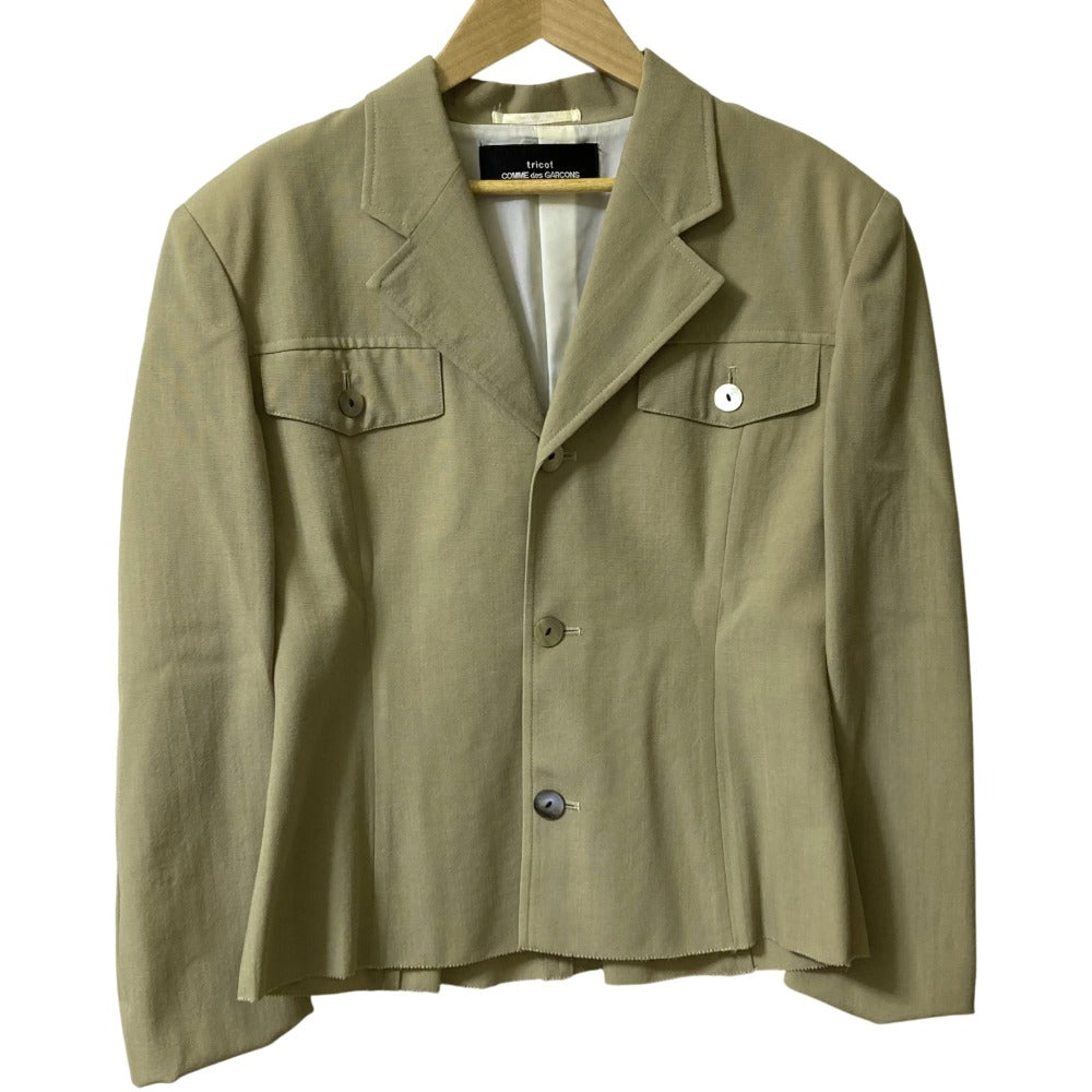 tricot COMME des GARCONS シングルジャケット