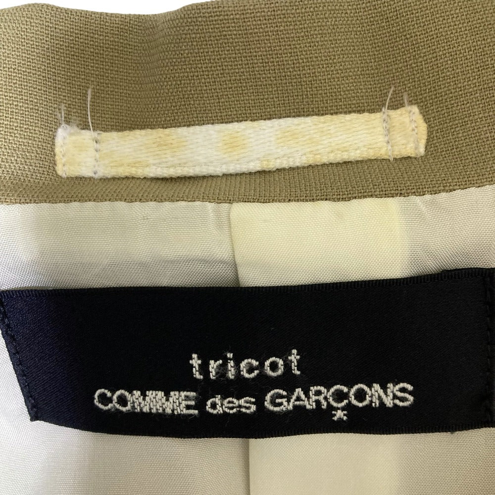 tricot COMME des GARCONS シングルジャケット