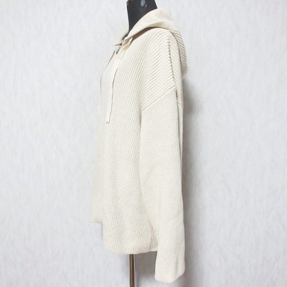 クラネ WIDE HOOD KNIT TOP ニットプルオーバー