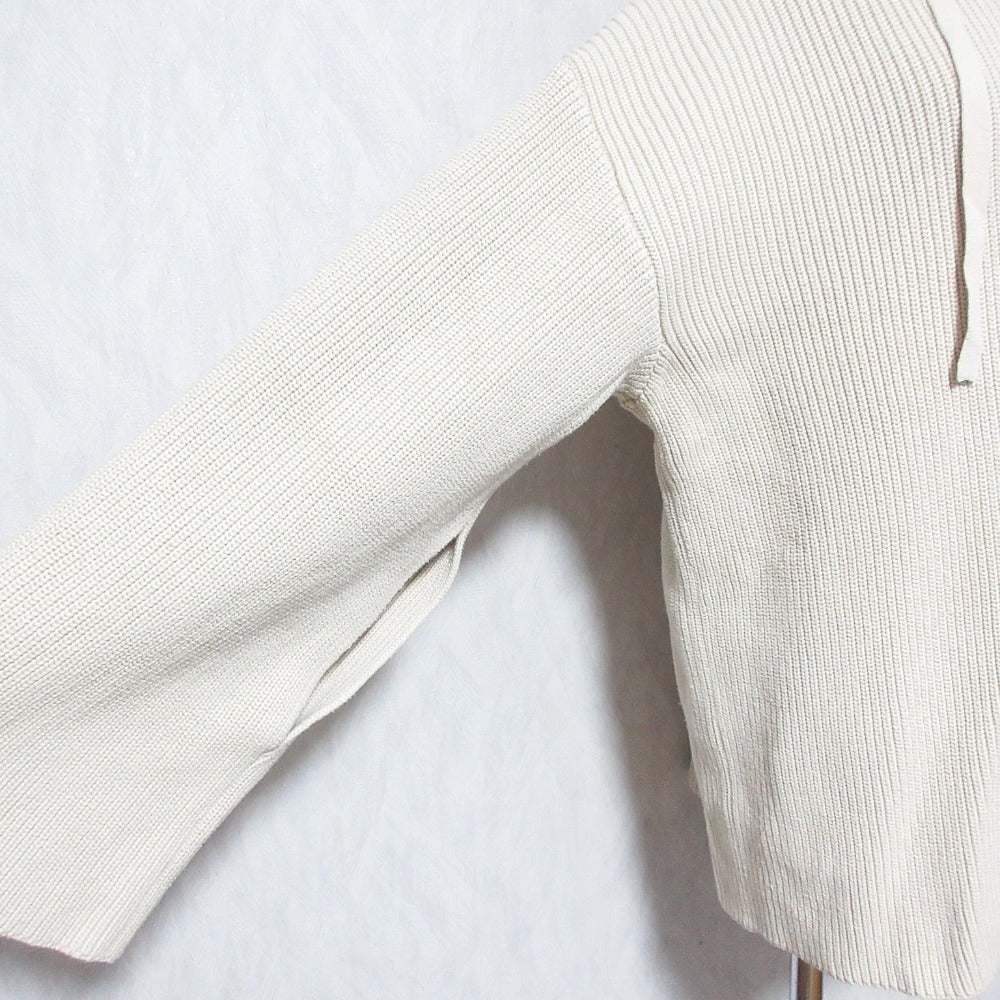 クラネ WIDE HOOD KNIT TOP ニットプルオーバー