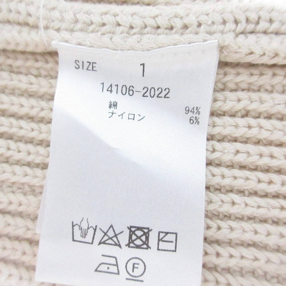 クラネ WIDE HOOD KNIT TOP ニットプルオーバー
