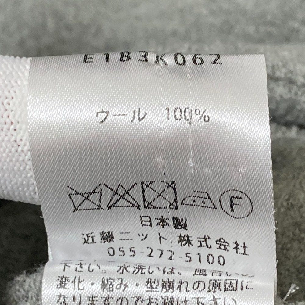 エヴァムエヴァ ウールノーカラーコート
