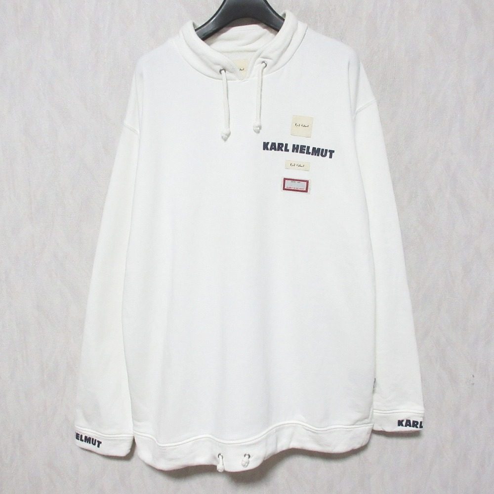 カールヘルム パッチワークスウェットシャツ