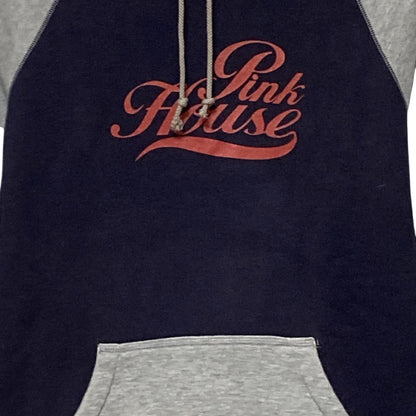 PINK HOUSE ロゴプリント コットン プルオーバー スウェット