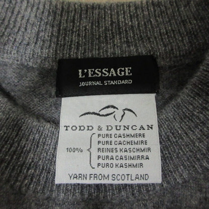 ジャーナルスタンダード TODD&DUNCAN カシミヤニットセーター