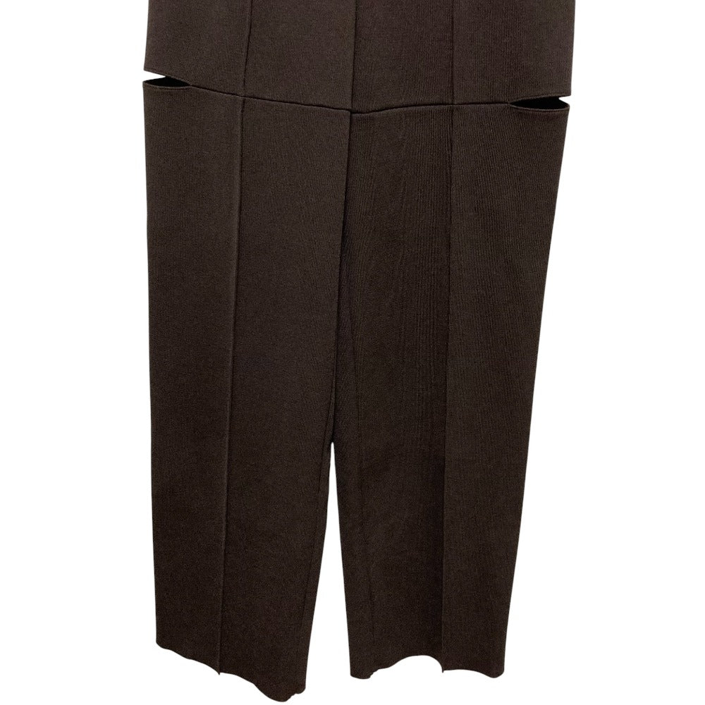 フェティコ KNITTED SLIT TROUSERS トラウザーパンツ