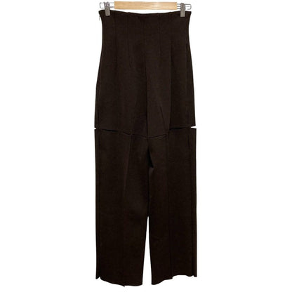 フェティコ KNITTED SLIT TROUSERS トラウザーパンツ