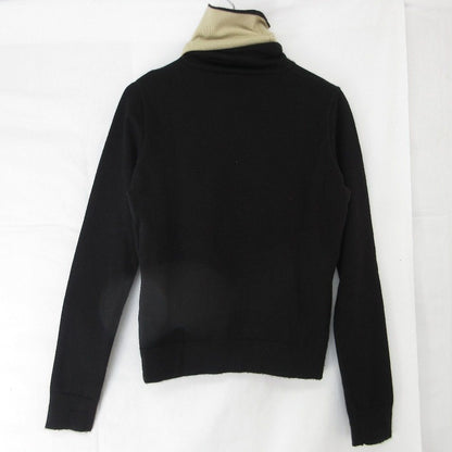 シャネル ロゴ カシミヤタートルネックニット