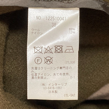 サクラ SUPERIOR MELTON ウールワンピース
