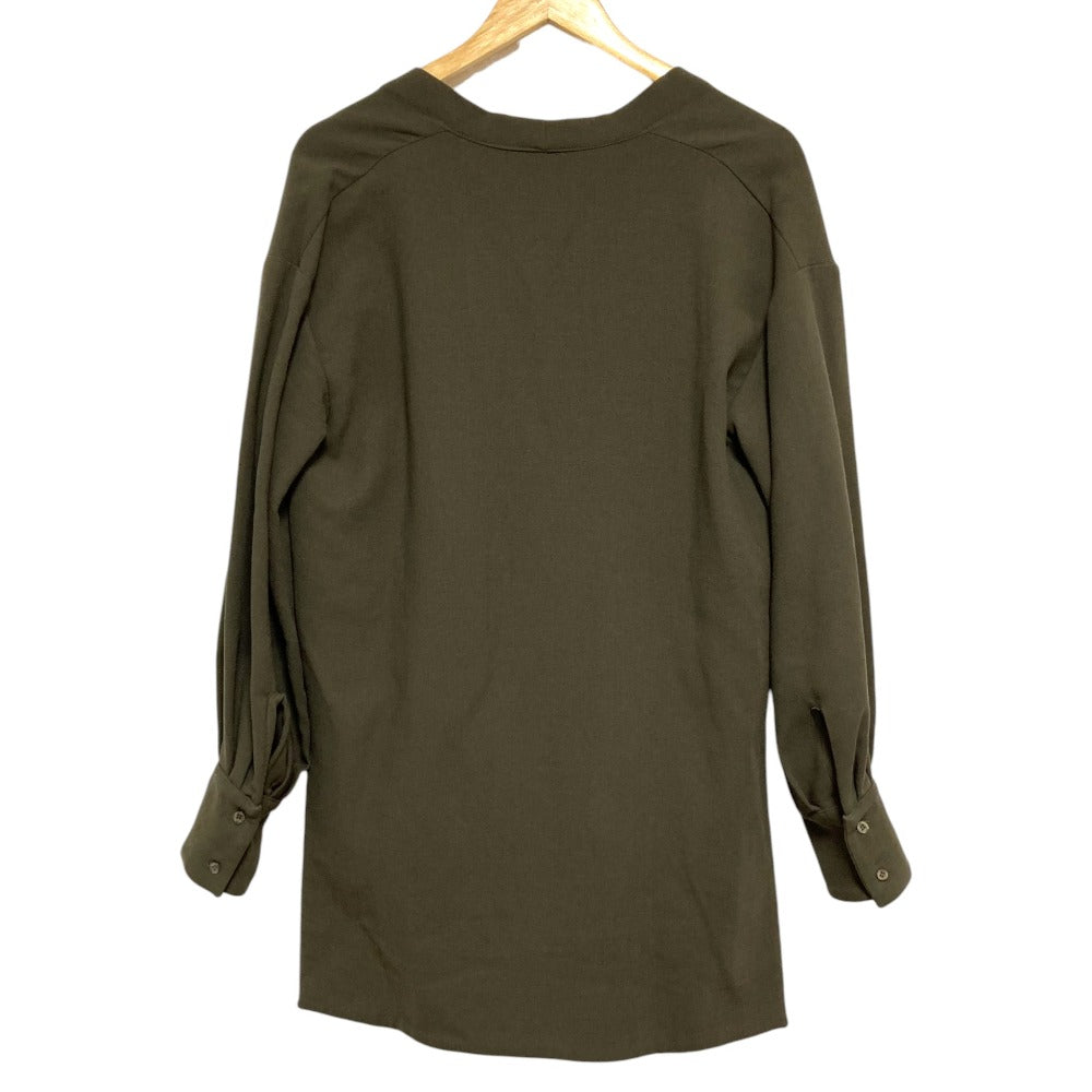 STUDIO NICHOLSON ウールVネックブラウス