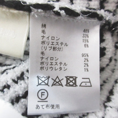 ダイアグラム チェッククルーニットカーディガン