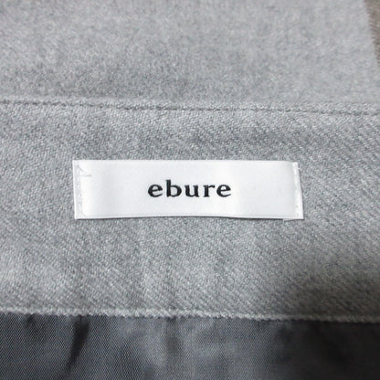 ebure フリンジウールロングスカート