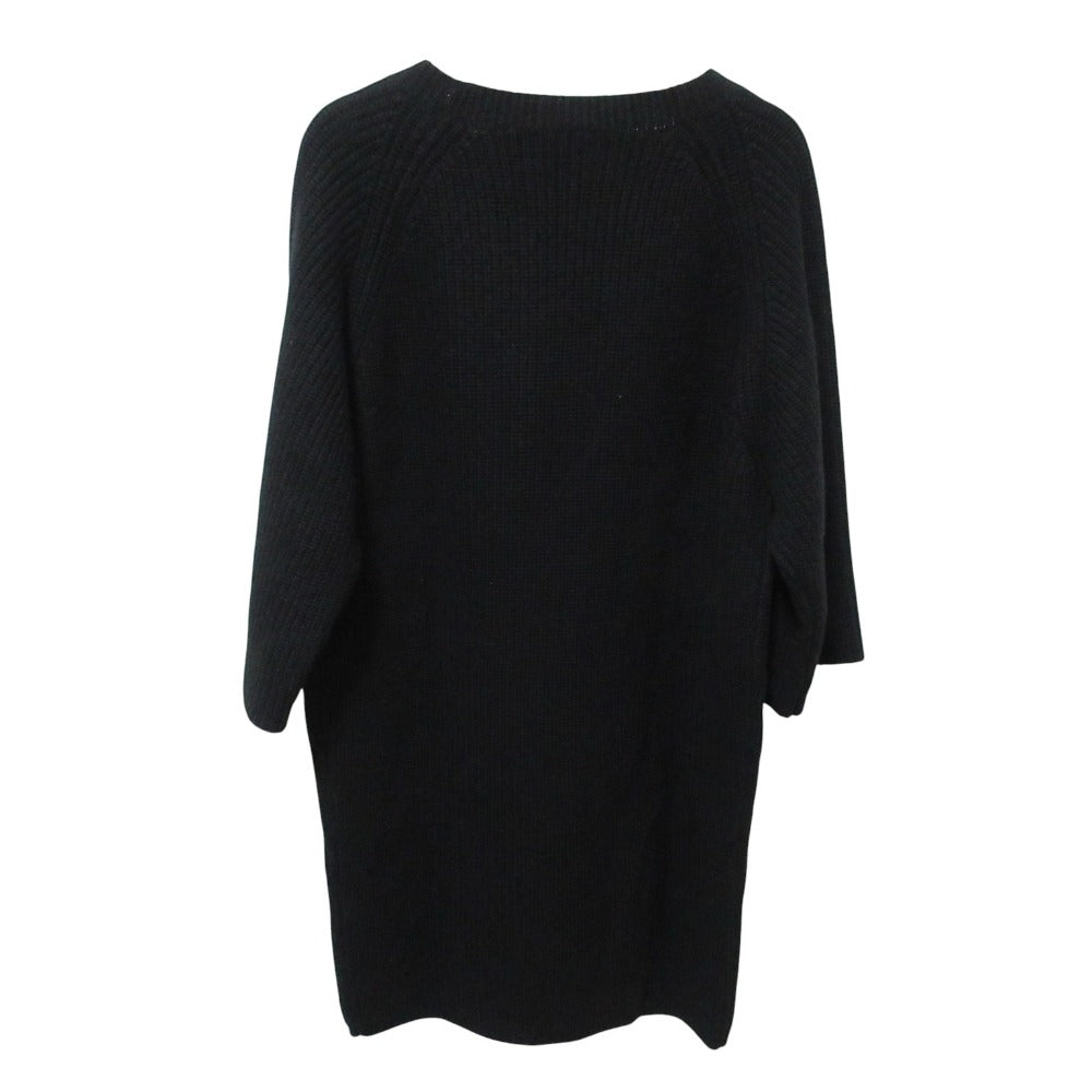 クロエ Vネック カシミヤ ニットワンピース