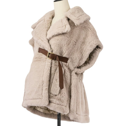 マックスマーラ NEWABAVO1 アルパカ ケープコート