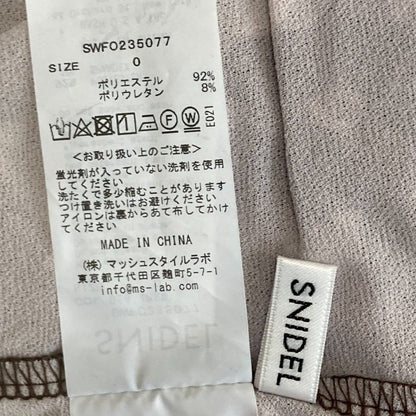 スナイデル フラワープリントワンピース