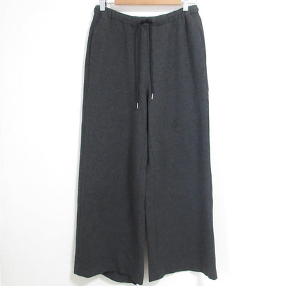 セオリー DOUBLE KNIT LT N DRAWSTRING PLON ニットワイドパンツ