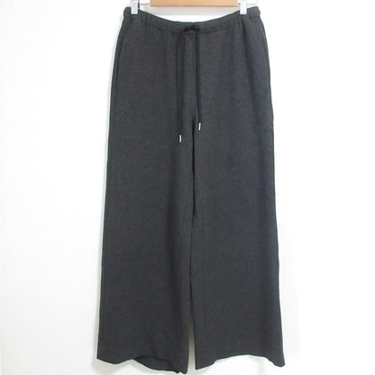 セオリー DOUBLE KNIT LT N DRAWSTRING PLON ニットワイドパンツ