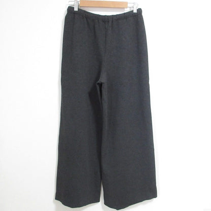 セオリー DOUBLE KNIT LT N DRAWSTRING PLON ニットワイドパンツ