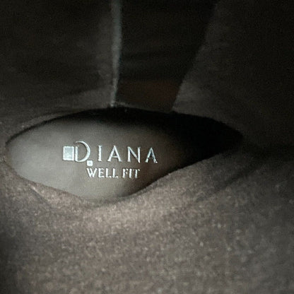 ダイアナ WELL FIT アクアグリッパー レザー ロングブーツ